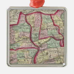 Columbia union, Snyder, Montour Julgransprydnad Metall