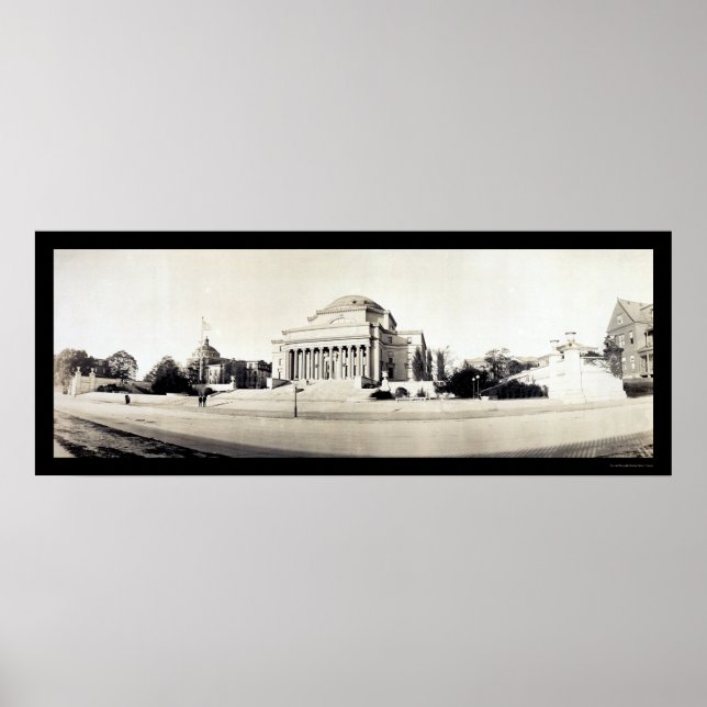 Columbia Universiteten Bibliotek Photo 1902 Poster (Framsidan)