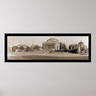 Columbia Universiteten NY Photo 1909 Poster