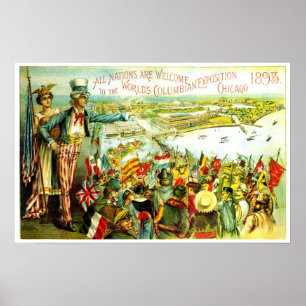 Columbian utläggning - tryck