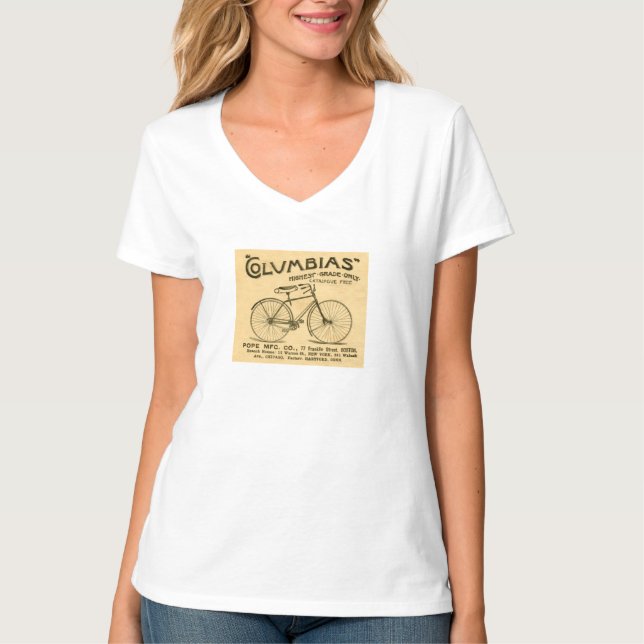 Columbias cyklar skjortan för t-shirt (Framsida)