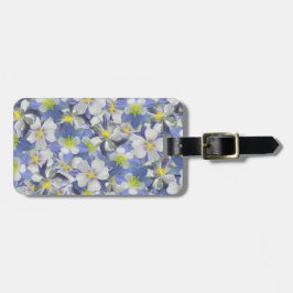 Columbines Seamless Mönster Bagagebricka