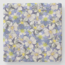 Columbines Seamless Mönster