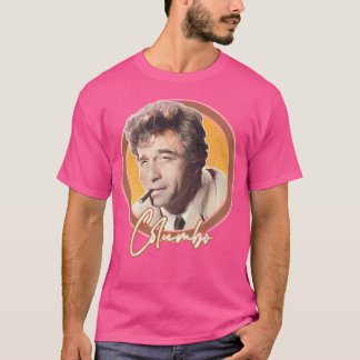 Columbo Vintage Faded Stil Tv Fläkt T Shirt