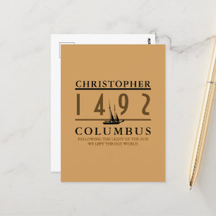 Columbus 1492 vykort