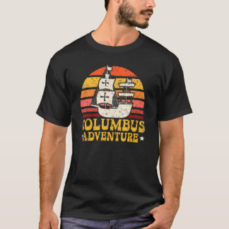 Columbus Äventyr Christopher Columbus Day Navigatö T Shirt
