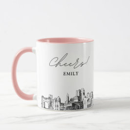 Columbus Bröllopspersonlig Kaffe Mugg