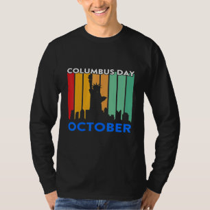 Columbus Christopher Dag Utforskare Världsturnéer T Shirt