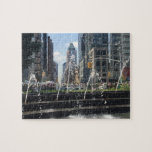 Columbus Circle Architecture New York City NYC Pussel<br><div class="desc">Ett originalfoto av färg i fontän i Columbus Circle, med arkitekturen för den övre Västern i bakgrunden. Fotograferad i New York City. Många andra fotografier finns också tillgängliga från den här butiken. Förstår du inte exakt vad du är tittar för? Kontakta Rebecca för att få en produkt anpassad för dig!...</div>