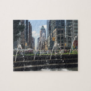Columbus Circle Architecture New York City NYC Pussel