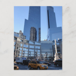 Columbus Circle Architecture New York City NYC Vykort
