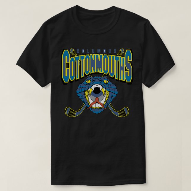 Columbus Cottonmouths T Shirt (Design framsida)