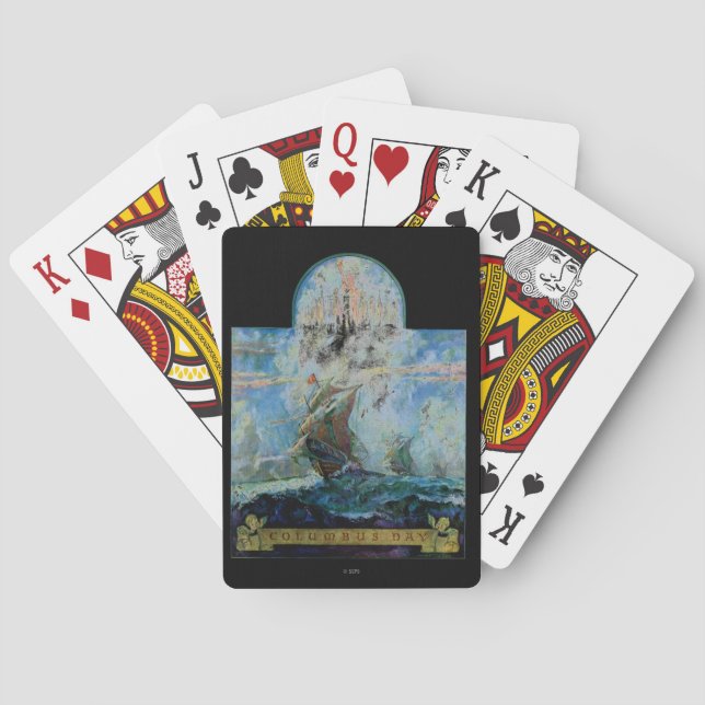 Columbus dag casinokort (Baksidan)