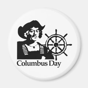 Columbus-dagen Magnet
