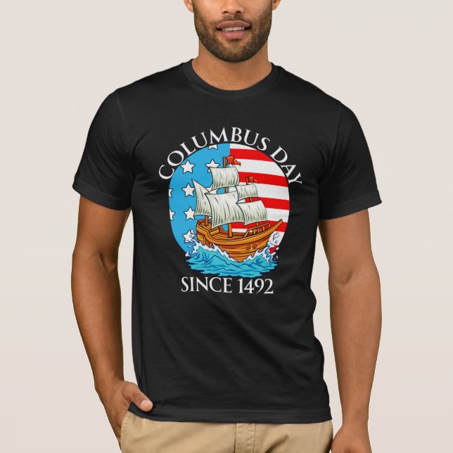 Columbus Day 2024 T Shirt (Framsida)