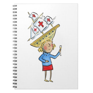 Columbus Day Anteckningsbok