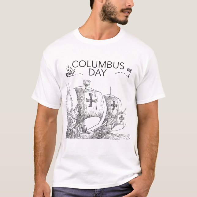 Columbus Day Tee (Framsida)