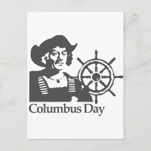 Columbus Day Vykort