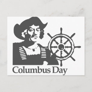 Columbus Day Vykort