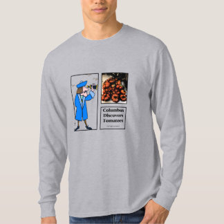 Columbus Disctäcker Tomater T Shirt