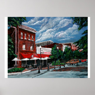 Columbus Dowtown Poster