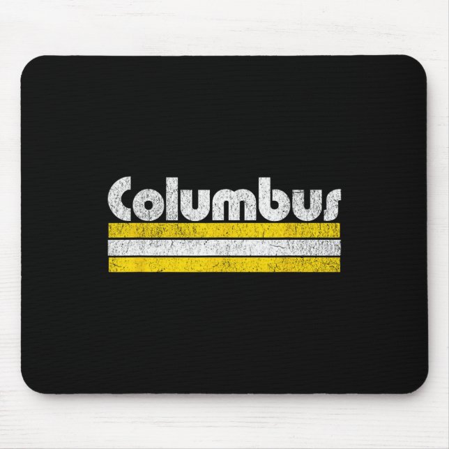 Columbus Fotboll Vintage Stad  Musmatta (Framsidan)