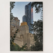 Columbus från Central Park New York Jigszle Puzzle