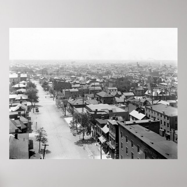 Columbus from the Court House: 1900 Poster (Framsidan)