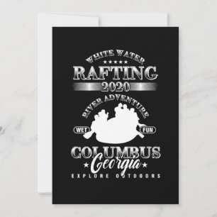 Columbus Georgia White Vatten River Rawing 2020 Pa Inbjudningar