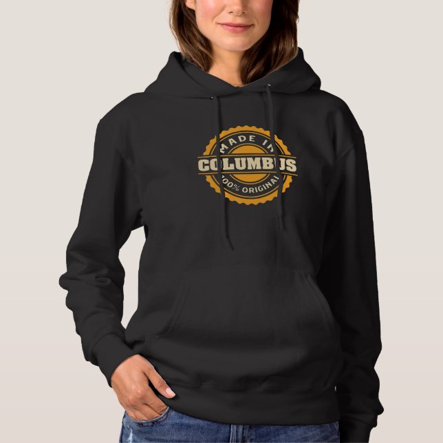 Columbus Hometown T Shirt (Framsida)
