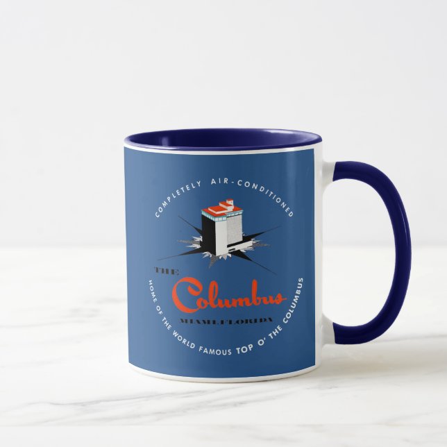 Columbus Hotel Miami Florida Mugg (Höger)