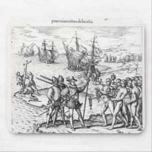 Columbus i vad kallades först Indien Musmatta