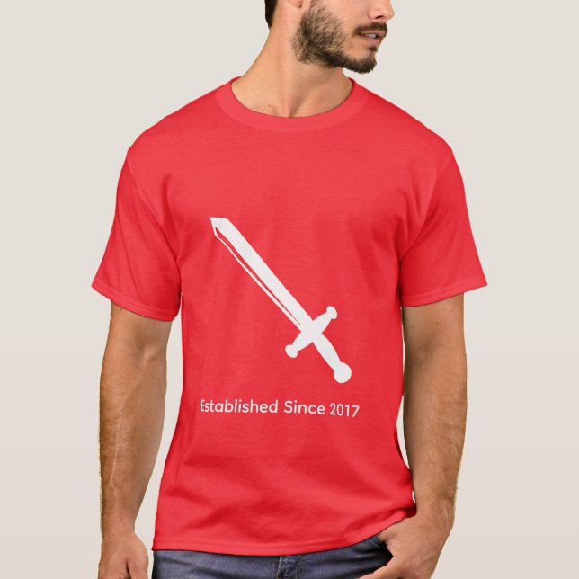 Columbus Knights Red T Shirt (Framsida)