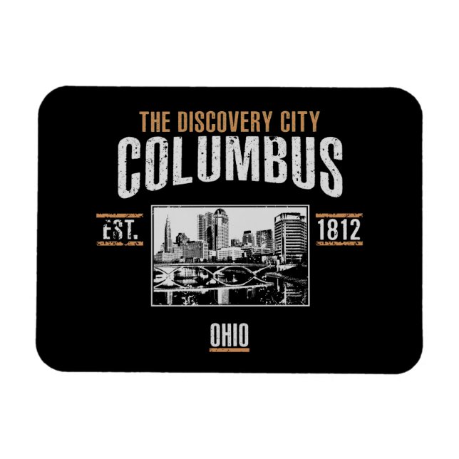 Columbus Magnet (Horisontell)