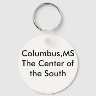 Columbus,MSTthe Center of the South Nyckelring