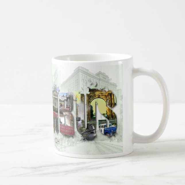 Columbus OH kaffemugg (Höger)