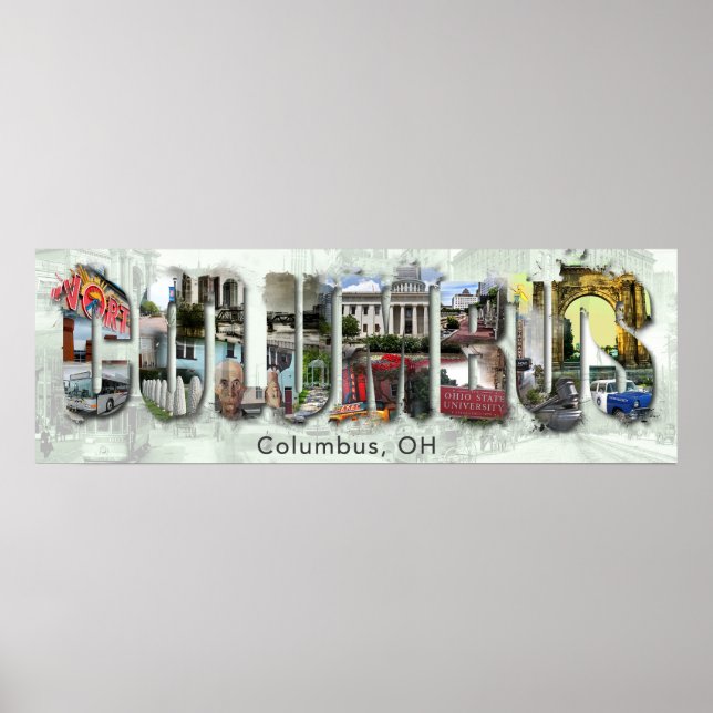 Columbus, OH Poster (Framsidan)
