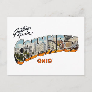 Columbus OH Vykort