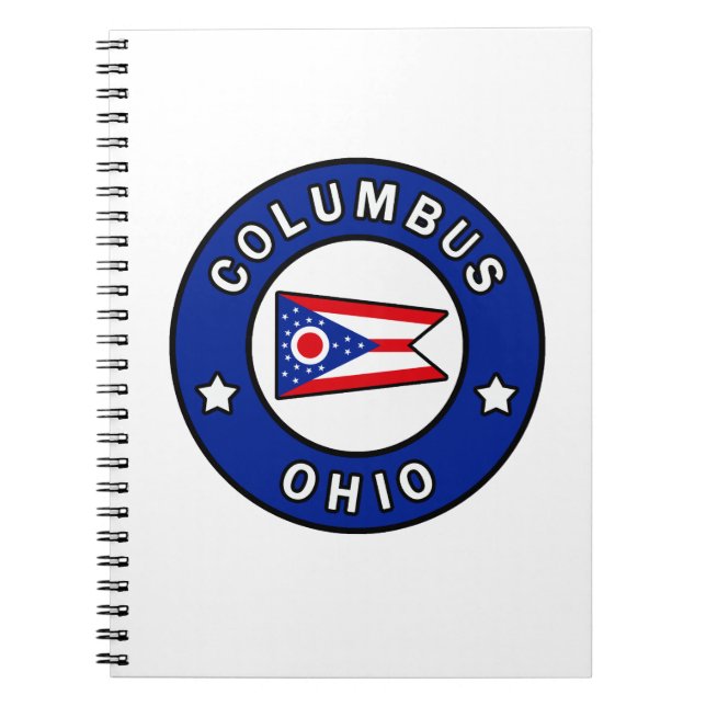 Columbus Ohio Anteckningsbok (Framsidan)