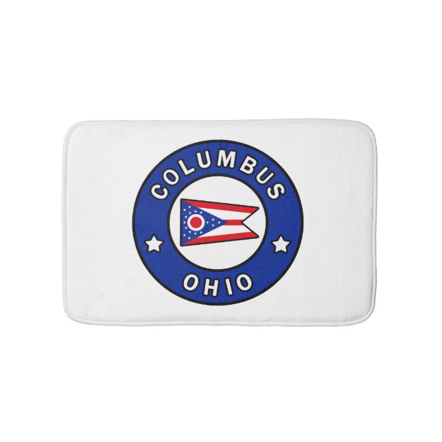 Columbus Ohio Badrumsmatta (Framsidan)