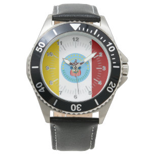 Columbus (Ohio) City flagga Watch Armbandsur