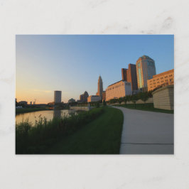 Columbus, Ohio i Sunset Vykort