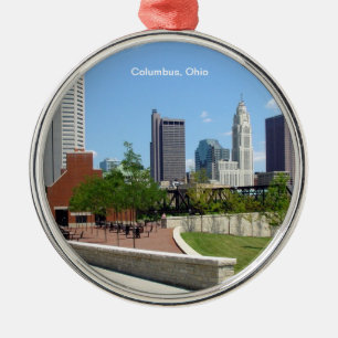 Columbus, Ohio Julgransprydnad Metall