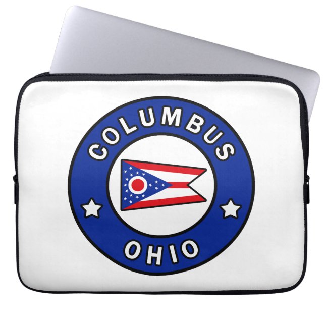 Columbus Ohio Laptop Fodral (Framsidan)