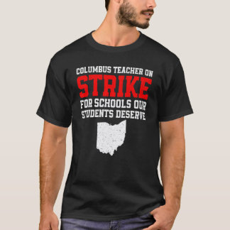 Columbus Ohio lärarstrejk OH studenter T Shirt