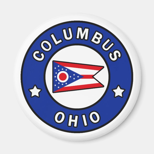 Columbus Ohio Magnet (Framsidan)