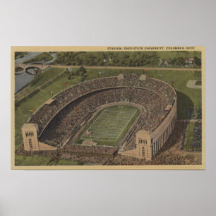 Columbus, Ohio - Ohio-staten Universiteten Poster