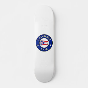 Columbus Ohio Old School Skateboard Bräda 21,6 Cm