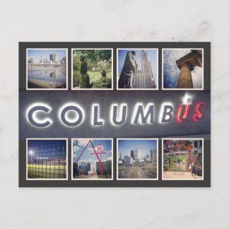 Columbus Ohio Photo Postcard Vykort