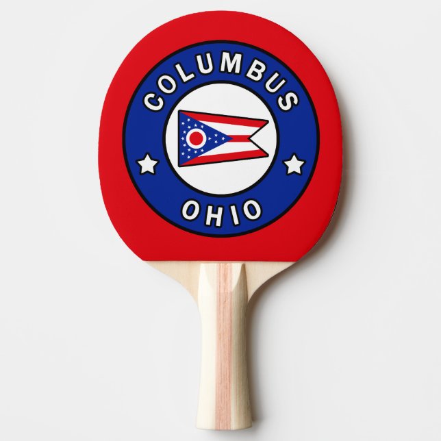 Columbus Ohio Pingisracket (Framsidan)